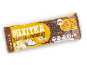 Mixitka bez lepku banán a kokos 46 g Mixit